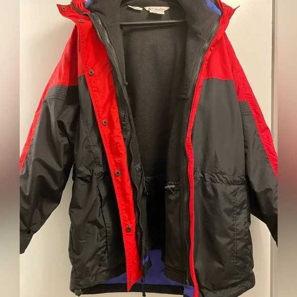 Columbia Sportswear Jacket With Fleece Insert, Size L - Picture 3 of 15